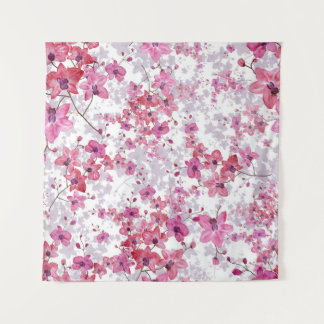 Orchid: Einmalige rote Schönheit. Wandteppich