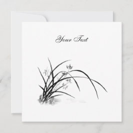 Orchid Elegance Einladung