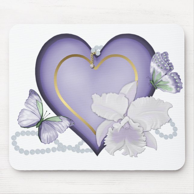 Orchid Elegance Mousepad (Vorne)