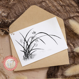 Orchid Elegance Postkarte