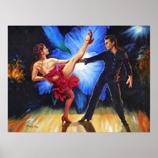 Orchid Fire Poster (Vorne)