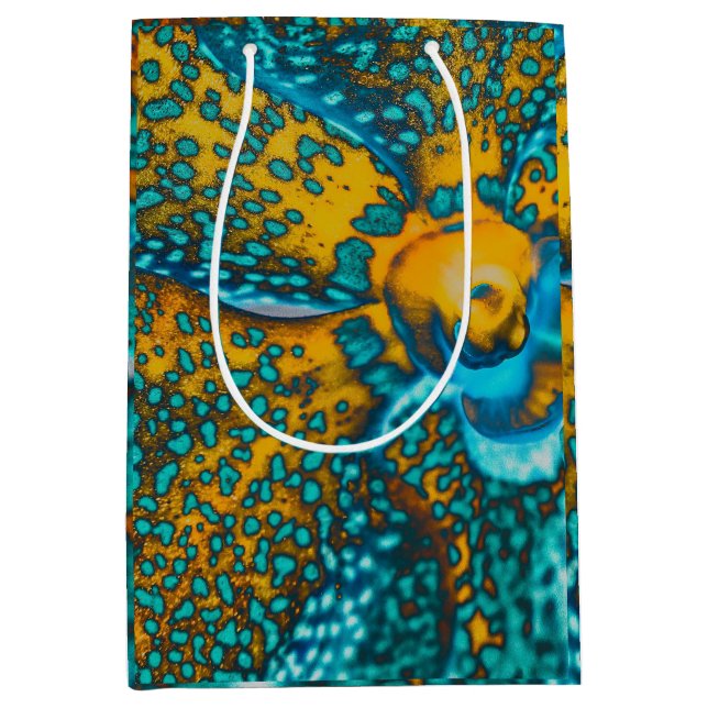 Orchid Fun Gift Bag Mittlere Geschenktüte (Vorderseite)