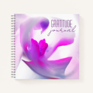 Orchid "Gratitude Journal" Spiralband Notizbuch