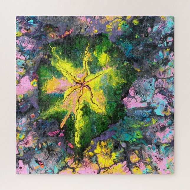 Orchid In Blooms Poster Puzzle (Vertikal)