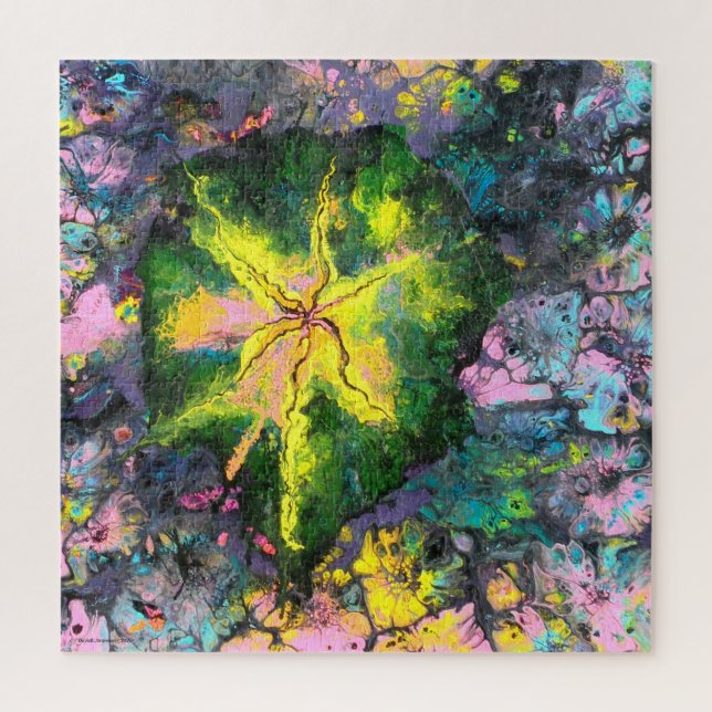 Orchid In Blooms Poster Puzzle (Vertikal)