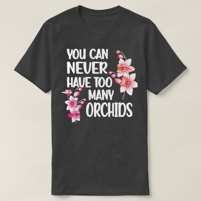 Orchid Lover Orchid Whisperer Orchid Pflanze Growe T-Shirt (Design vorne)