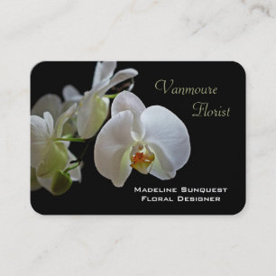 Orchid Luxury Pearl Florist Visitenkarte
