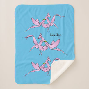 Orchid mantis Cartoon Illustration Sherpadecke