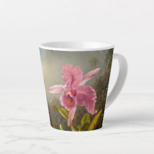 Orchid mit zwei Hummingbirds Heade Milchtasse