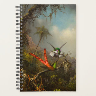 Orchid mit zwei Hummingbirds Heade Planer