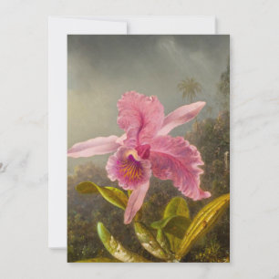 Orchid mit zwei Hummingbirds Heade Save The Date