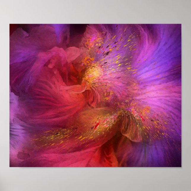 Orchid Moods Fine Art Poster/Print Poster (Vorne)