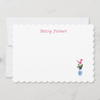 Orchid Notecard Feiertagskarte