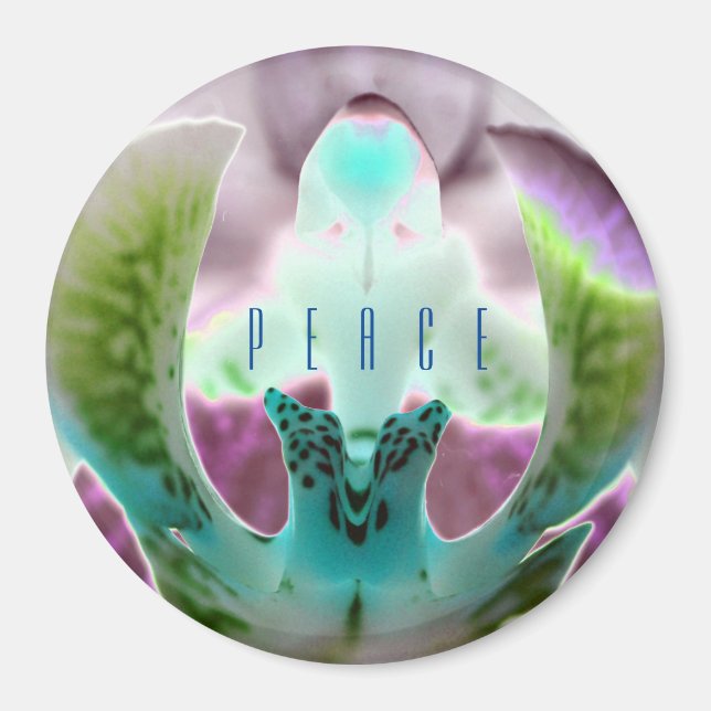 Orchid Peace Magnet (Vorne)