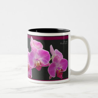 Orchid Phalae-Tasse Zweifarbige Tasse