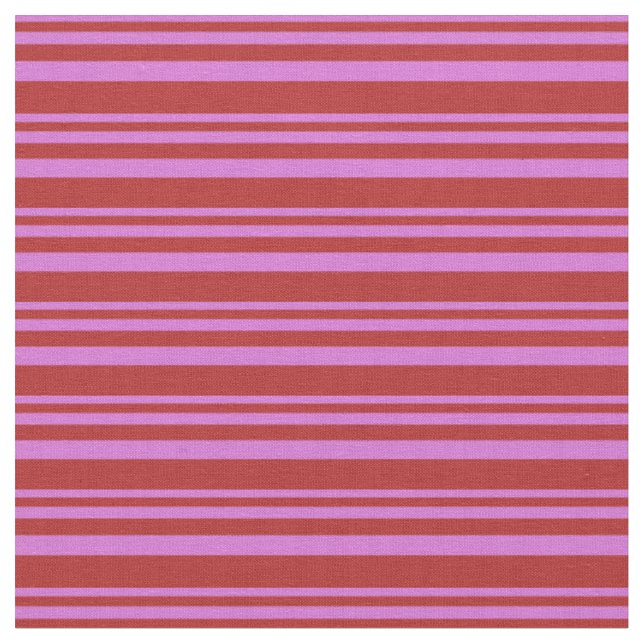 Orchid & Red Pattern Stoff (Nahaufnahme)