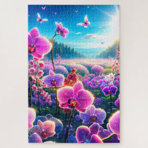 Orchid Scene Puzzle