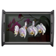 Orchid-Serviertablett