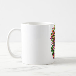 Orchid Shield Tiki Kaffeetasse