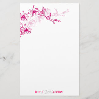 Orchid Stationery Briefpapier