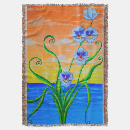 Orchid Sunset Decke