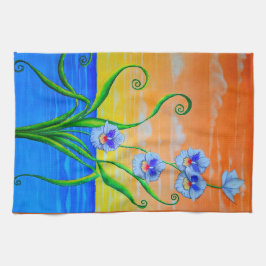 Orchid Sunset Geschirrtuch