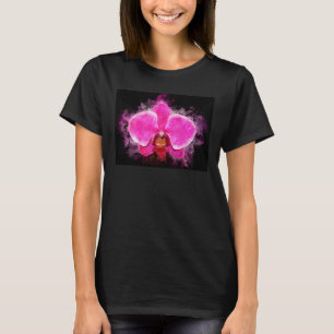 Orchidee Blume Aquarell - Rosa bb 02 T-Shirt