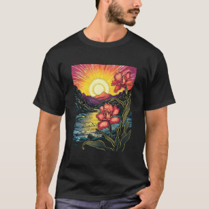 Orchidee Blume Pflanze T-Shirt