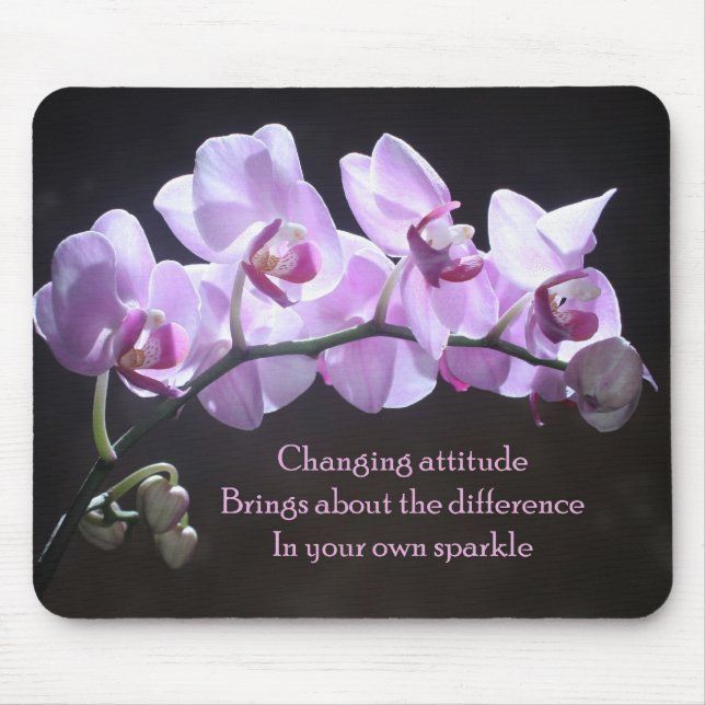 Orchidee mousepad - ändernde Haltung (Vorne)