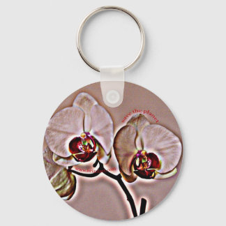 Orchidee Schlüsselanhänger