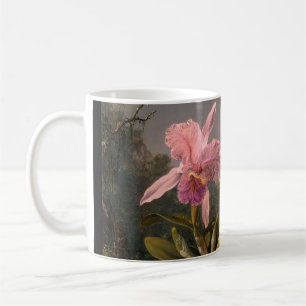 Orchidee und drei brasilianische Summenvögel Kaffeetasse