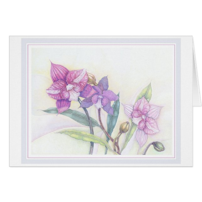 Orchideen (Vorderseite (Horizontal))