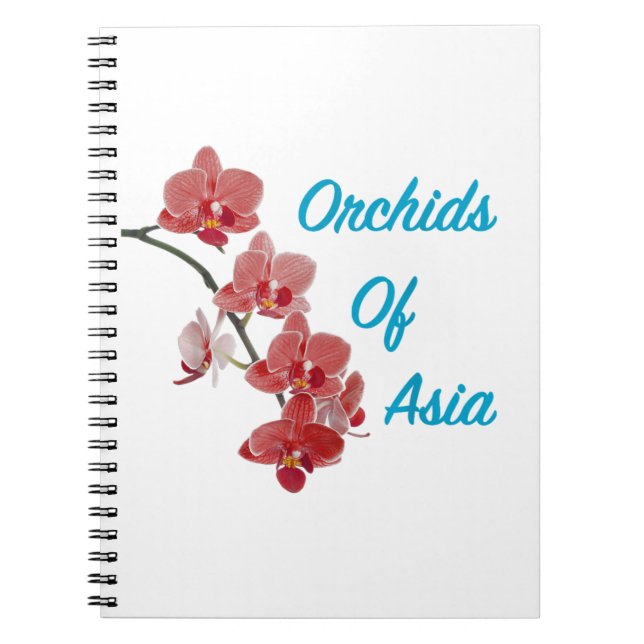 Orchideen Asiens Day Spa Notizblock (Vorderseite)