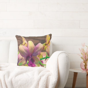 Orchideen blühen kissen