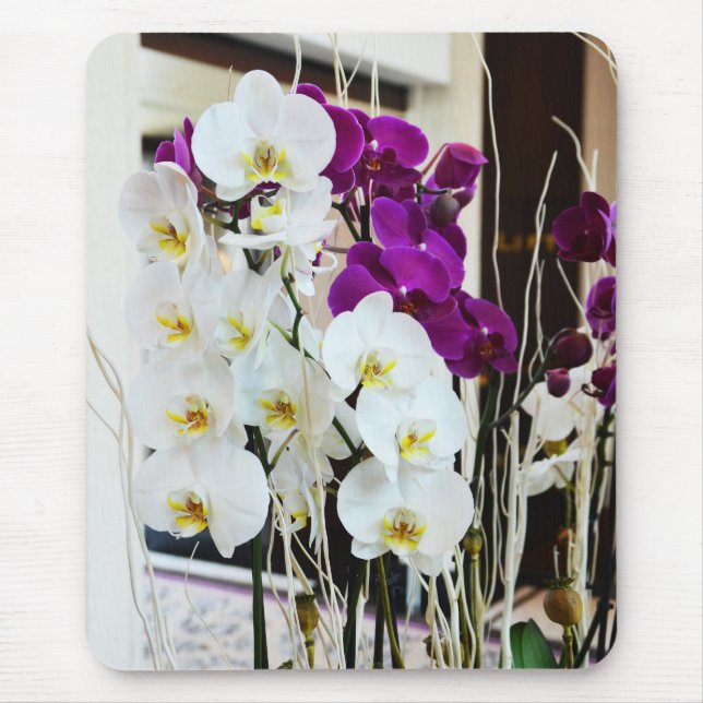 Orchideen-Blume Mousepad (Vorne)