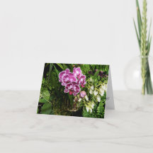 Orchideen-Grußkarte für alle Anlässe