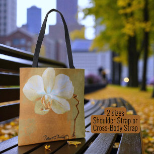 Orchideen in Orangenschatten