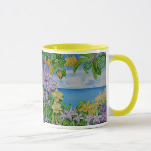 Orchideen-Insel Tasse