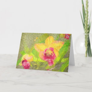 Orchideen Karte