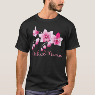Orchideen-Mama Orchideen-Liebhaberin Orchideen-Züc T-Shirt