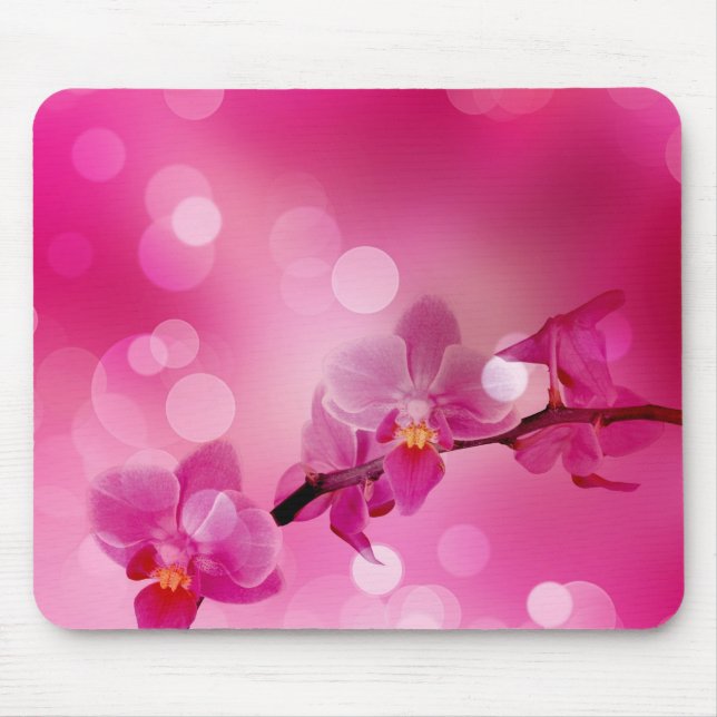 Orchideen-Mauspad Mousepad (Vorne)