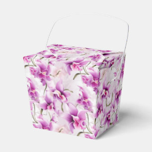 Orchideen-Party-Geschenkbox Geschenkschachtel
