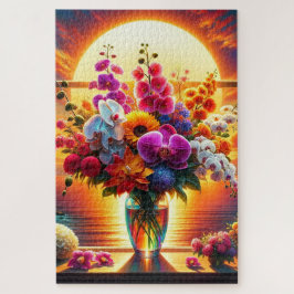 Orchideen Puzzle