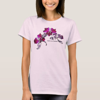 Orchideen-Rosa T-Shirt