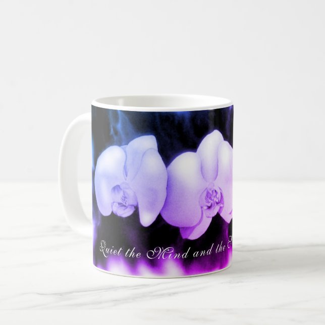 Orchideen Tasse (Vorderseite Links)