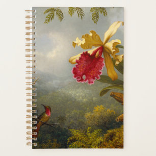 Orchideen und Hummingbird Heade Planer