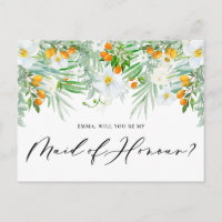 Orchideen und Kumquats sind meine Trauzeugin