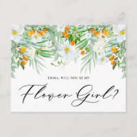 Orchideen und Kumquats werden Sie mein Blumenmädch