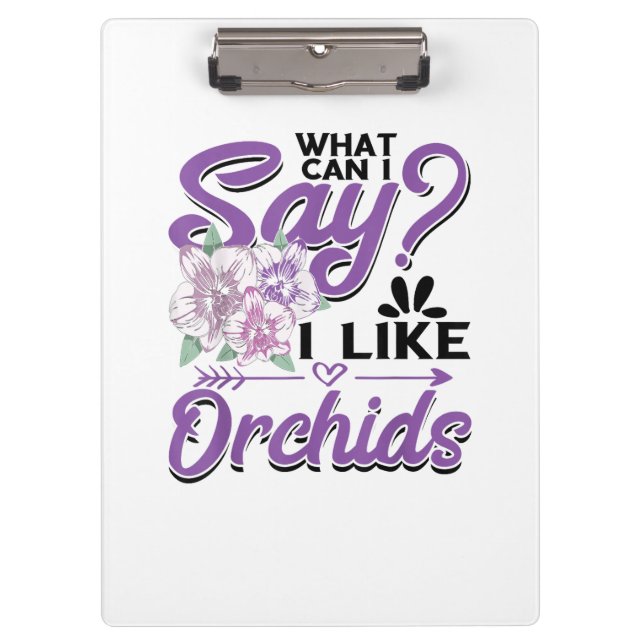Orchideengärtnerei Klemmbrett (Vorderseite)