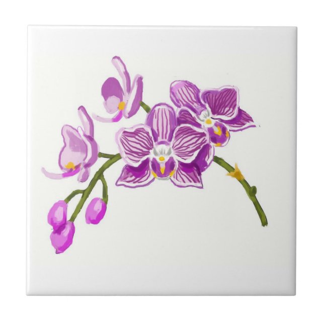 Orchids  fliese (Vorderseite)